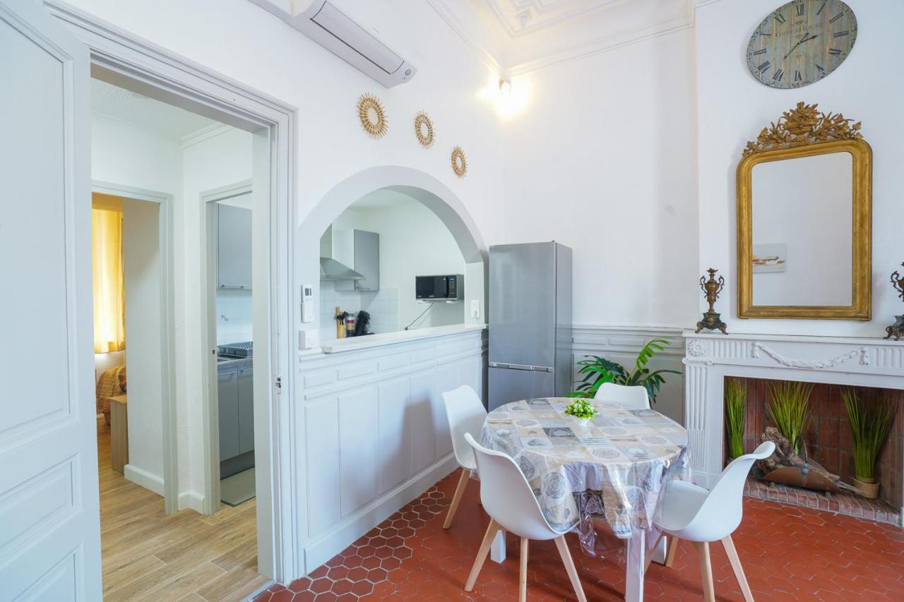 Appartement Du Forum,La Gare, 50 M2 , Climatisation, Garage, Cour Нарбонна Экстерьер фото